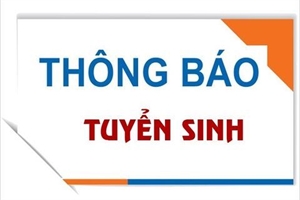 Hình ảnh của Thông báo tuyển sinh năm học 2023-2024